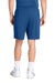 Sport-Tek ST349P Mens Moisture Wicking Competitor Athletic Shorts w/ Pockets True Royal Blue Model Back