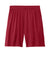 Sport-Tek ST349 Mens Moisture Wicking Competitor Athletic Shorts Deep Red Flat Front