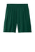 Sport-Tek ST349 Mens Moisture Wicking Competitor Athletic Shorts Forest Green Flat Front
