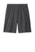 Sport-Tek ST349 Mens Moisture Wicking Competitor Athletic Shorts Iron Grey Flat Back