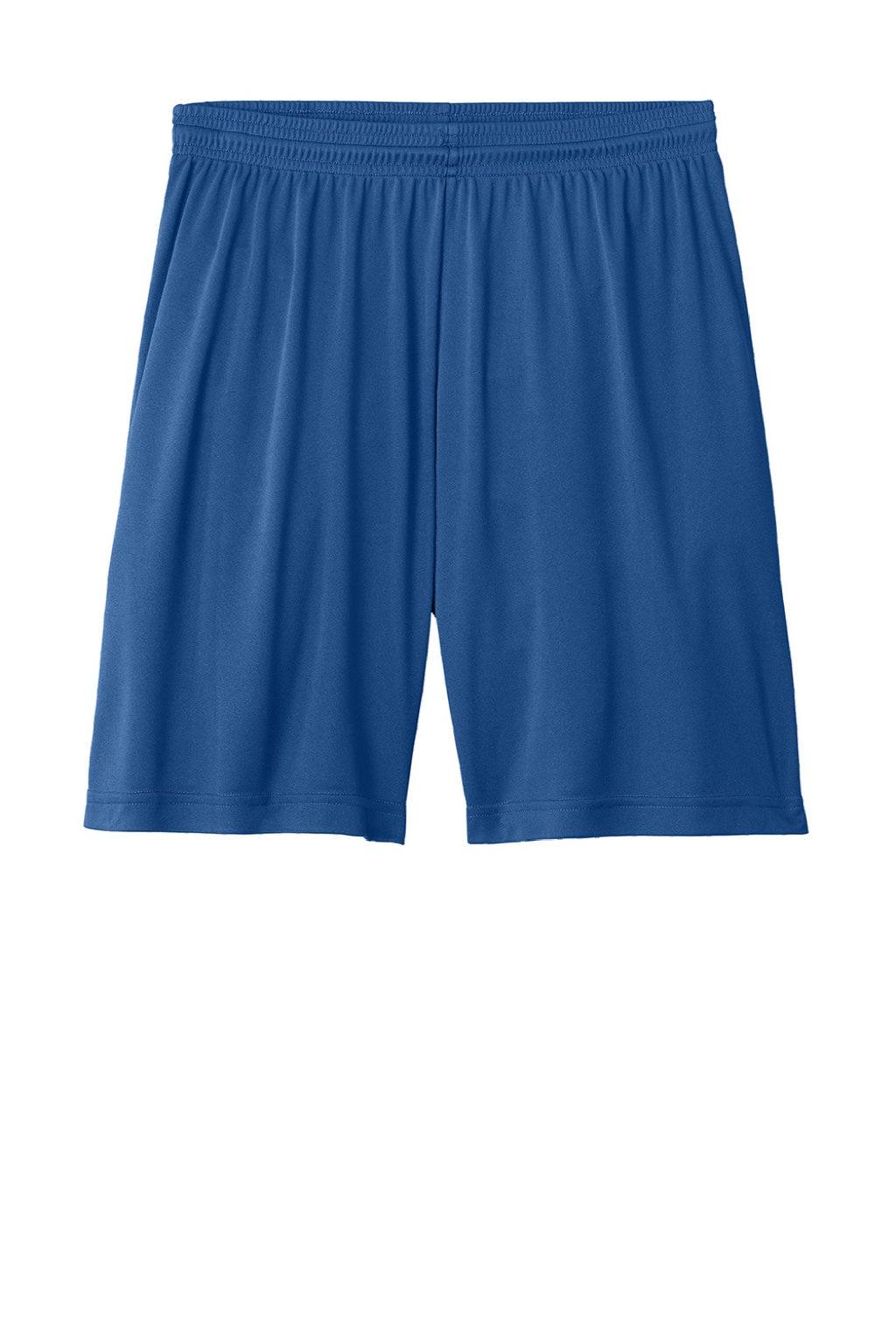 Sport-Tek ST349 Mens Moisture Wicking Competitor Athletic Shorts Royal Blue Flat Front