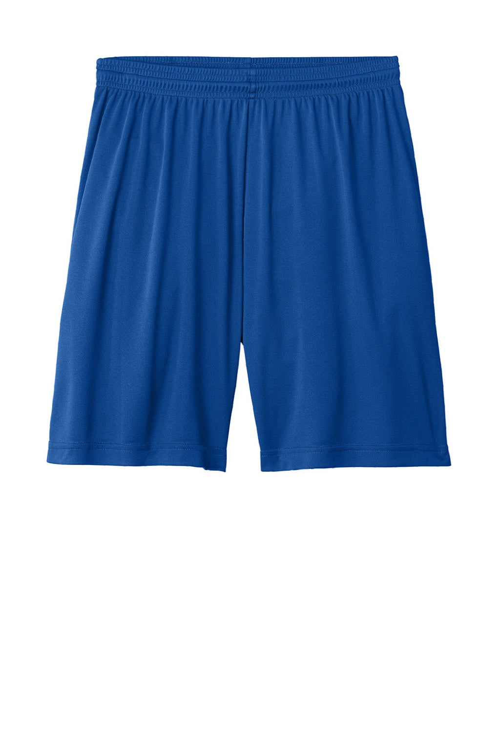 Sport-Tek ST349 Mens Moisture Wicking Competitor Athletic Shorts True Royal Blue Flat Front