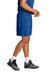 Sport-Tek ST349 Mens Moisture Wicking Competitor Athletic Shorts True Royal Blue Model Side