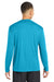 Sport-Tek ST350LS/TST350LS Mens Competitor Moisture Wicking Long Sleeve Crewneck T-Shirt Atomic Blue Model Back