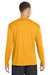 Sport-Tek ST350LS/TST350LS Mens Competitor Moisture Wicking Long Sleeve Crewneck T-Shirt Gold Model Back