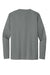 Sport-Tek ST350LS/TST350LS Mens Competitor Moisture Wicking Long Sleeve Crewneck T-Shirt Heather Iron Grey Flat Back