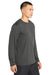 Sport-Tek ST350LS/TST350LS Mens Competitor Moisture Wicking Long Sleeve Crewneck T-Shirt Iron Grey Model Side