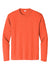 Sport-Tek ST350LS/TST350LS Mens Competitor Moisture Wicking Long Sleeve Crewneck T-Shirt Neon Orange Flat Front