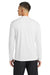 Sport-Tek ST350LS/TST350LS Mens Competitor Moisture Wicking Long Sleeve Crewneck T-Shirt White Model Back