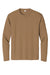 Sport-Tek ST350LS/TST350LS Mens Competitor Moisture Wicking Long Sleeve Crewneck T-Shirt Woodland Brown Flat Front