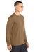 Sport-Tek ST350LS/TST350LS Mens Competitor Moisture Wicking Long Sleeve Crewneck T-Shirt Woodland Brown Model Side