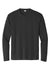 Sport-Tek ST350LS/TST350LS Mens Competitor Moisture Wicking Long Sleeve Crewneck T-Shirt Black Flat Front