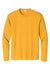 Sport-Tek ST350LS/TST350LS Mens Competitor Moisture Wicking Long Sleeve Crewneck T-Shirt Gold Flat Front