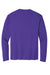 Sport-Tek ST350LS/TST350LS Mens Competitor Moisture Wicking Long Sleeve Crewneck T-Shirt Purple Flat Back