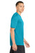 Sport-Tek ST350/TST350 Mens Competitor Moisture Wicking Short Sleeve Crewneck T-Shirt Atomic Blue Model Side