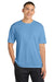 Sport-Tek ST350/TST350 Mens Competitor Moisture Wicking Short Sleeve Crewneck T-Shirt Carolina Blue Model Front