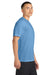 Sport-Tek ST350/TST350 Mens Competitor Moisture Wicking Short Sleeve Crewneck T-Shirt Carolina Blue Model Side