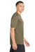 Sport-Tek ST350/TST350 Mens Competitor Moisture Wicking Short Sleeve Crewneck T-Shirt Coyote Brown Model Side