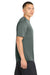 Sport-Tek ST350/TST350 Mens Competitor Moisture Wicking Short Sleeve Crewneck T-Shirt Heather Concrete Grey Model Side