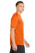 Sport-Tek ST350/TST350 Mens Competitor Moisture Wicking Short Sleeve Crewneck T-Shirt Neon Orange Model Side