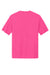 Sport-Tek ST350/TST350 Mens Competitor Moisture Wicking Short Sleeve Crewneck T-Shirt Neon Pink Flat Back
