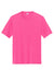 Sport-Tek ST350/TST350 Mens Competitor Moisture Wicking Short Sleeve Crewneck T-Shirt Neon Pink Flat Front