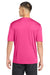 Sport-Tek ST350/TST350 Mens Competitor Moisture Wicking Short Sleeve Crewneck T-Shirt Neon Pink Model Back