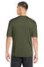 Sport-Tek ST350/TST350 Mens Competitor Moisture Wicking Short Sleeve Crewneck T-Shirt Olive Drab Green Model Back