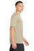 Sport-Tek ST350/TST350 Mens Competitor Moisture Wicking Short Sleeve Crewneck T-Shirt Sand Model Side