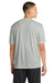 Sport-Tek ST350/TST350 Mens Competitor Moisture Wicking Short Sleeve Crewneck T-Shirt Silver Grey Model Back