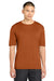 Sport-Tek ST350/TST350 Mens Competitor Moisture Wicking Short Sleeve Crewneck T-Shirt Texas Orange Model Front