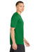 Sport-Tek ST350/TST350 Mens Competitor Moisture Wicking Short Sleeve Crewneck T-Shirt True Kelly Green Model Side