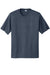 Sport-Tek ST350/TST350 Mens Competitor Moisture Wicking Short Sleeve Crewneck T-Shirt Heather True Navy Blue Flat Front