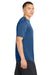 Sport-Tek ST350/TST350 Mens Competitor Moisture Wicking Short Sleeve Crewneck T-Shirt Heather True Royal Blue Model Side