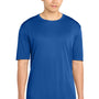 Sport-Tek Mens Competitor Moisture Wicking Short Sleeve Crewneck T-Shirt - True Royal Blue - NEW