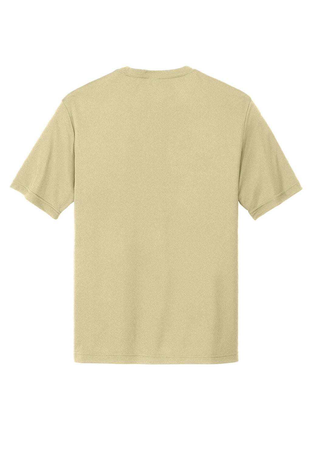 Sport-Tek ST350/TST350 Mens Competitor Moisture Wicking Short Sleeve Crewneck T-Shirt Vegas Gold Flat Back