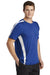 Sport-Tek ST351 Mens Competitor Moisture Wicking Short Sleeve Crewneck T-Shirt Royal Blue/White Model 3q