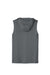 Sport-Tek ST352H Mens Moisture Wicking Competitor Hooded Tank Top Hoodie Iron Grey Flat Back