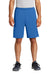 Sport-Tek ST355P Mens Competitor Moisture Wicking Shorts w/ Pockets Royal Blue Model Front