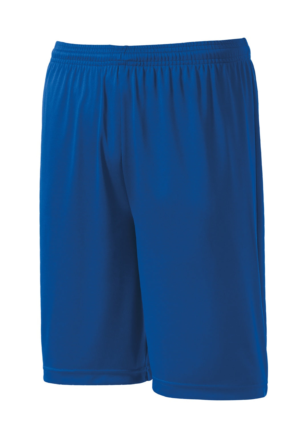 Sport-Tek ST355 Mens Competitor Moisture Wicking Shorts Royal Blue Flat Front