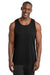 Sport-Tek ST356 Mens Competitor Moisture Wicking Tank Top Black Model Front