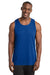 Sport-Tek ST356 Mens Competitor Moisture Wicking Tank Top True Royal Blue Model Front
