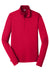 Sport-Tek ST357 Mens Competitor Moisture Wicking 1/4 Zip Sweatshirt Deep Red Flat Front