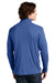 Sport-Tek ST357 Mens Competitor Moisture Wicking 1/4 Zip Sweatshirt Royal Blue Model Back