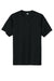 Sport-Tek ST359 Mens Moisture Wicking Competitor 2 Button Short Sleeve Henley Black Flat Front