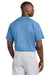 Sport-Tek ST359 Mens Moisture Wicking Competitor 2 Button Short Sleeve Henley Carolina Blue Model Back