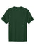 Sport-Tek ST359 Mens Moisture Wicking Competitor 2 Button Short Sleeve Henley Forest Green Flat Back