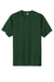 Sport-Tek ST359 Mens Moisture Wicking Competitor 2 Button Short Sleeve Henley Forest Green Flat Front