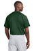 Sport-Tek ST359 Mens Moisture Wicking Competitor 2 Button Short Sleeve Henley Forest Green Model Back