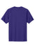 Sport-Tek ST359 Mens Moisture Wicking Competitor 2 Button Short Sleeve Henley Purple Flat Back